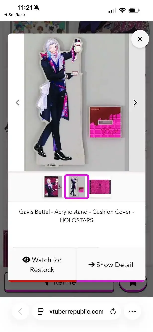 Gavis Bettel Merch from Japan